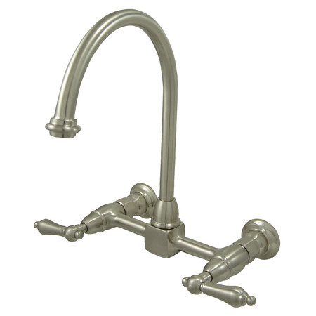 RESTORATION KS1298AL 8-Inch Centerset Wall Mount Kitchen Faucet KS1298AL